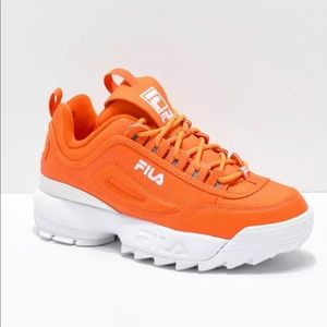 FILA Disruptor II Orange Shoes